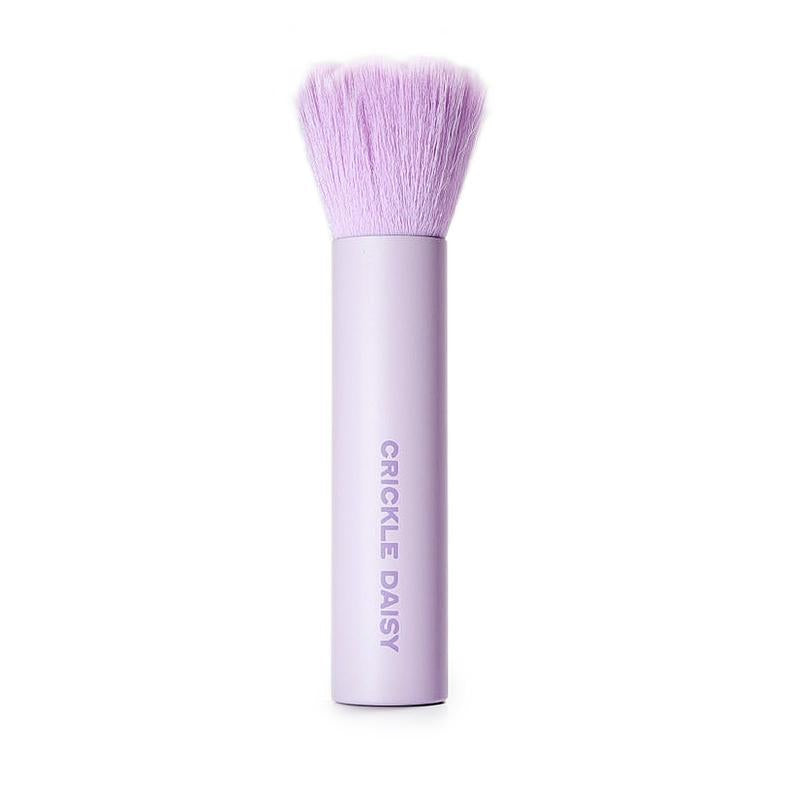 Lavender Scented Powder Brush by Crickle Daisy - Ultra-Soft Vegan Fibers for Highlighting Natural Beauty