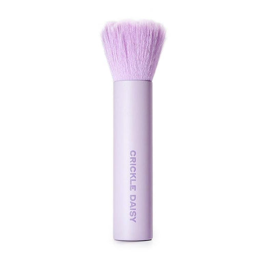 Lavender Scented Powder Brush by Crickle Daisy - Ultra-Soft Vegan Fibers for Highlighting Natural Beauty
