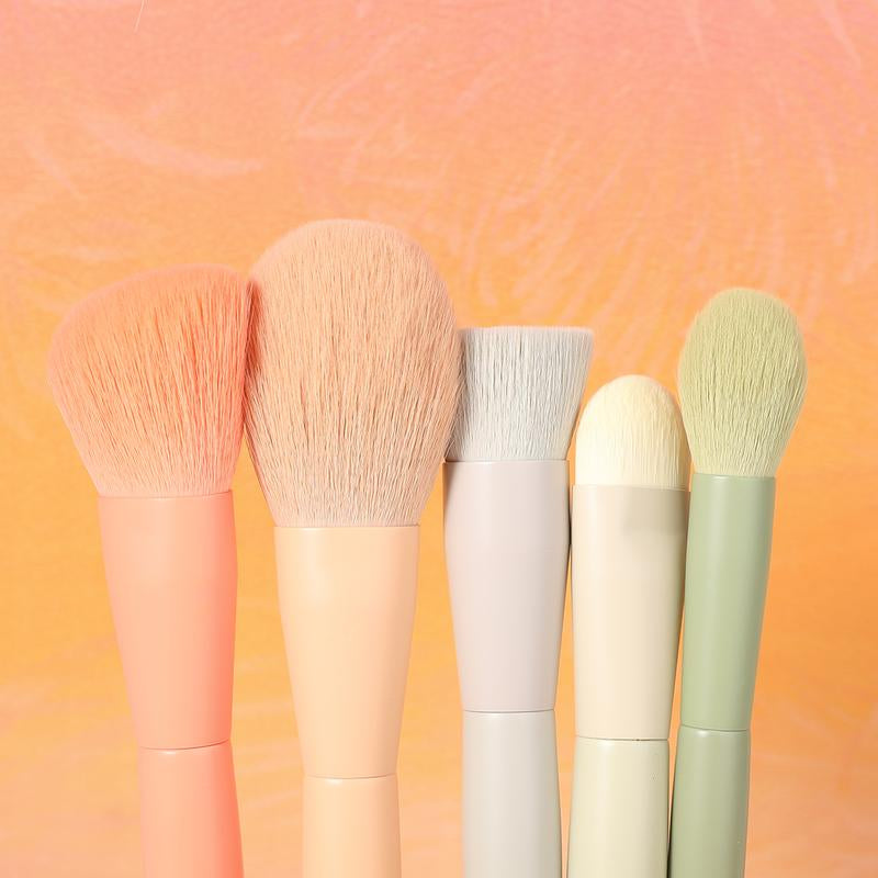 Docolor Morandi Makeup Brushes Set 17Pcs Makeup Brushes with Makeup Bag
